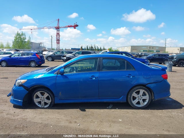 2009 Toyota Corolla Xrs Xrs მანქანა იყიდება აუქციონზე, vin: 2T1BE40E29C024784, აუქციონის ნომერი: 12626413