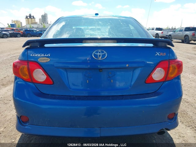 2009 Toyota Corolla Xrs Xrs მანქანა იყიდება აუქციონზე, vin: 2T1BE40E29C024784, აუქციონის ნომერი: 12626413