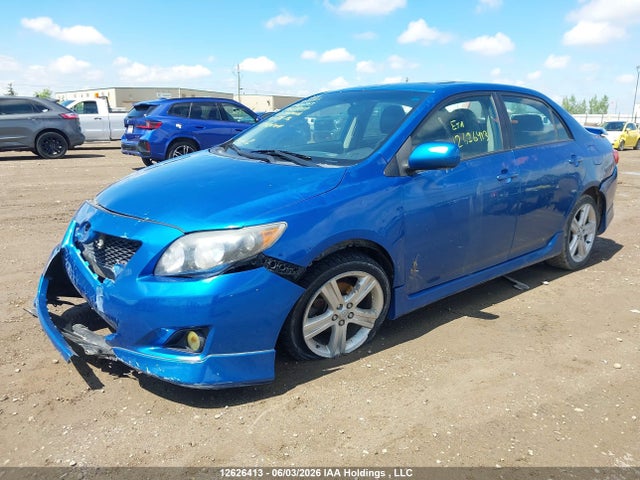 2009 Toyota Corolla Xrs Xrs მანქანა იყიდება აუქციონზე, vin: 2T1BE40E29C024784, აუქციონის ნომერი: 12626413