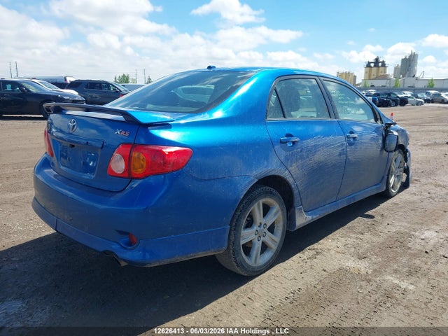 2009 Toyota Corolla Xrs Xrs მანქანა იყიდება აუქციონზე, vin: 2T1BE40E29C024784, აუქციონის ნომერი: 12626413