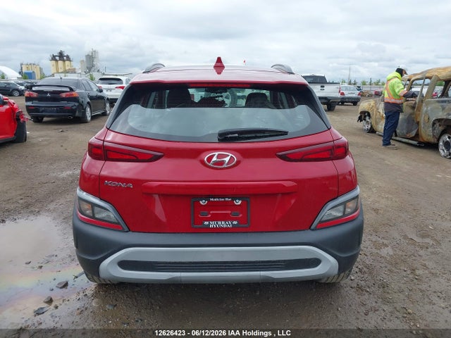 Aukcja sprzedaży 2022 Hyundai Kona Sel/se, vin: KM8K22AB2NU758271, numer aukcji: 12626423