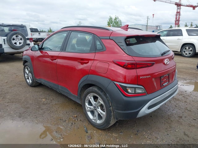 Aukcja sprzedaży 2022 Hyundai Kona Sel/se, vin: KM8K22AB2NU758271, numer aukcji: 12626423