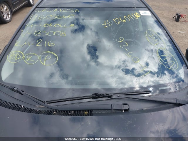 Aukcja sprzedaży 2014 Toyota Corolla S, vin: 2T1BURHE9EC183008, numer aukcji: 12609660