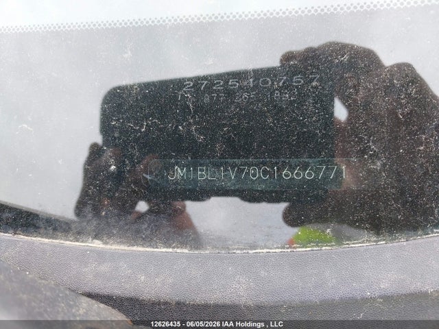 12626435 :رقم المزاد ، JM1BL1V70C1666771 vin ، 2012 Mazda Mazda3 مزاد بيع