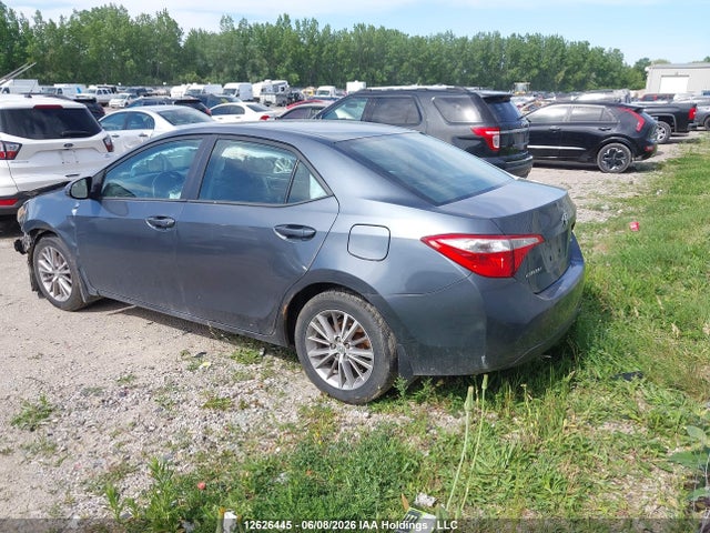 12626445 :رقم المزاد ، 2T1BURHE9EC213639 vin ، 2014 Toyota Corolla Le مزاد بيع