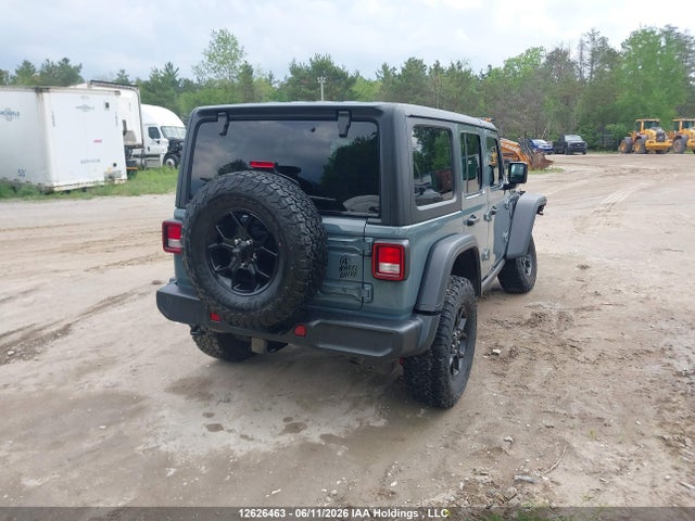 2024 Jeep Wrangler Unlimited Willys Edition მანქანა იყიდება აუქციონზე, vin: 1C4PJXDNXRW181581, აუქციონის ნომერი: 12626463