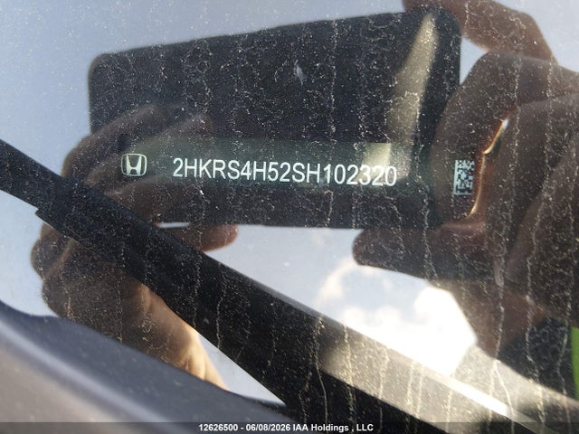 12626500 :رقم المزاد ، 2HKRS4H52SH102320 vin ، 2025 Honda Cr-v Sport مزاد بيع