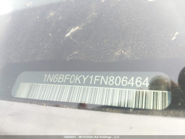 Aukcja sprzedaży 2015 Nissan Nv 1500/2500, vin: 1N6BF0KY1FN806464, numer aukcji: 12626541