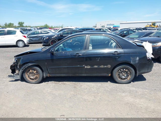 12626548 :رقم المزاد ، KNAFE121275380427 vin ، 2007 Kia Spectra Ex/lx مزاد بيع