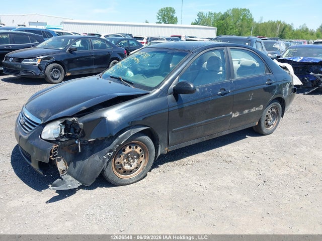 12626548 :رقم المزاد ، KNAFE121275380427 vin ، 2007 Kia Spectra Ex/lx مزاد بيع