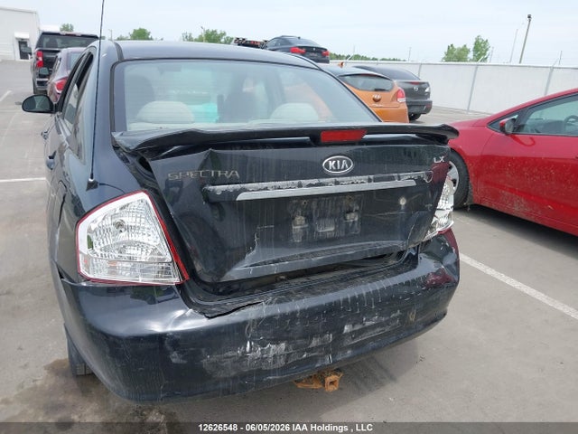 12626548 :رقم المزاد ، KNAFE121275380427 vin ، 2007 Kia Spectra Ex/lx مزاد بيع