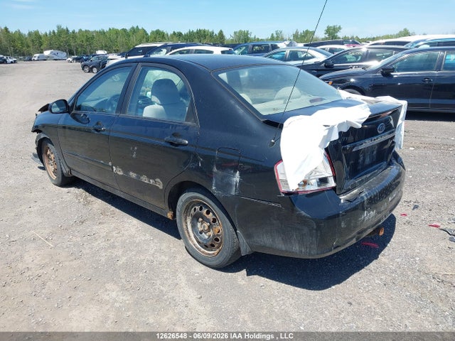 12626548 :رقم المزاد ، KNAFE121275380427 vin ، 2007 Kia Spectra Ex/lx مزاد بيع