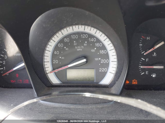 12626548 :رقم المزاد ، KNAFE121275380427 vin ، 2007 Kia Spectra Ex/lx مزاد بيع