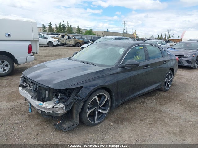 2020 Honda Accord Sport მანქანა იყიდება აუქციონზე, vin: 1HGCV1F37LA805175, აუქციონის ნომერი: 12626563