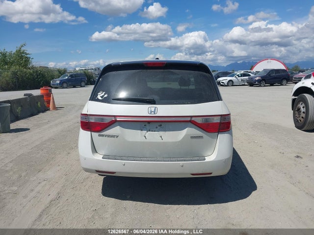 2013 Honda Odyssey Touring/touring Elite მანქანა იყიდება აუქციონზე, vin: 5FNRL5H99DB507596, აუქციონის ნომერი: 12626567