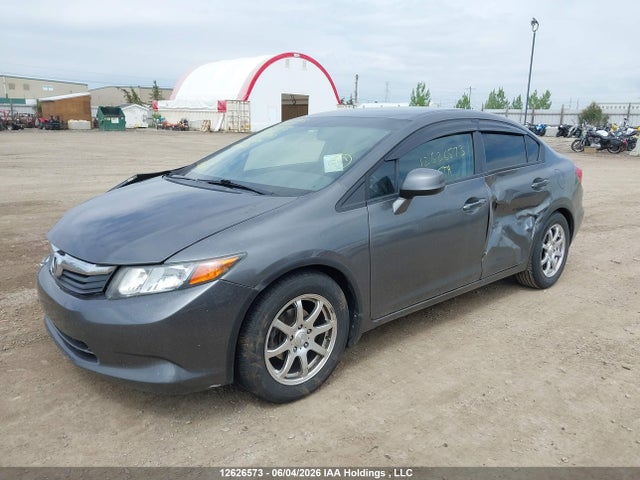 2012 Honda Civic Lx მანქანა იყიდება აუქციონზე, vin: 2HGFB2F44CH051710, აუქციონის ნომერი: 12626573