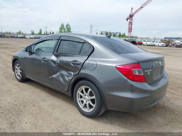 2012 Honda Civic Lx მანქანა იყიდება აუქციონზე, vin: 2HGFB2F44CH051710, აუქციონის ნომერი: 12626573