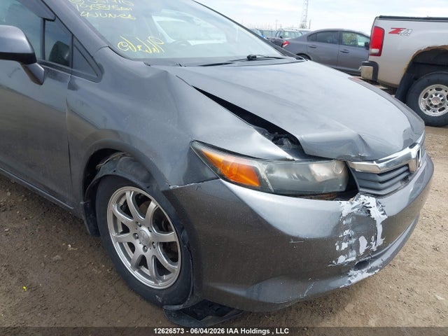 2012 Honda Civic Lx მანქანა იყიდება აუქციონზე, vin: 2HGFB2F44CH051710, აუქციონის ნომერი: 12626573