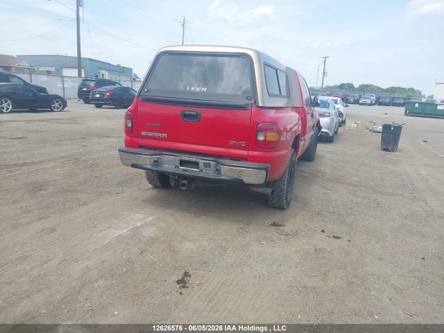 12626576 :رقم المزاد ، 1GTEK19T62Z228005 vin ، 2002 Gmc Sierra 1500 Sl/sle/slt مزاد بيع