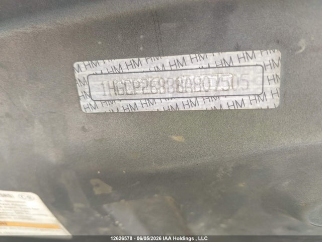 2008 Honda Accord Ex-l მანქანა იყიდება აუქციონზე, vin: 1HGCP26888A807505, აუქციონის ნომერი: 12626578