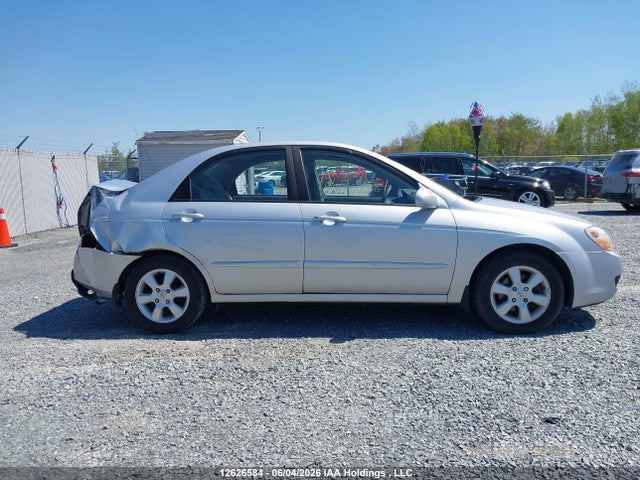 Продаж на аукціоні авто 2007 Kia Spectra Lx/lx Convenience/lx Premium, vin: KNAFE121975471596, номер лоту: 12626584