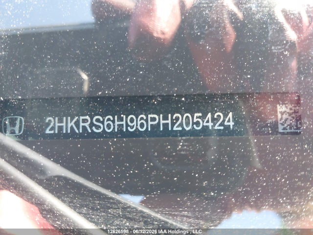 2023 Honda Cr-v Touring Hybrid მანქანა იყიდება აუქციონზე, vin: 2HKRS6H96PH205424, აუქციონის ნომერი: 12626598