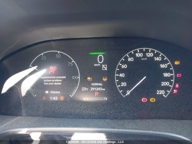 2023 Honda Cr-v Touring Hybrid მანქანა იყიდება აუქციონზე, vin: 2HKRS6H96PH205424, აუქციონის ნომერი: 12626598