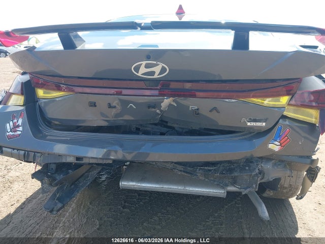 12626616 :رقم المزاد ، KMHLN4DJ6SU144006 vin ، 2025 Hyundai Elantra Luxury With Two-tone Interior Hybrid مزاد بيع