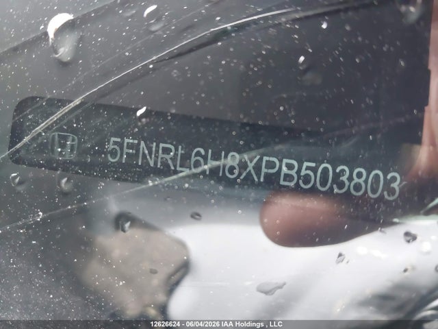 Aukcja sprzedaży 2023 Honda Odyssey Touring, vin: 5FNRL6H8XPB503803, numer aukcji: 12626624
