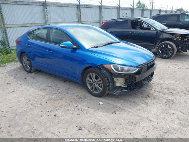 12626625 :رقم المزاد ، KMHD84LF4HU124080 vin ، 2017 Hyundai Elantra Se/value/limited مزاد بيع