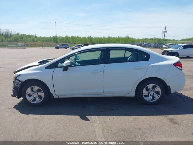 2013 Honda Civic Lx მანქანა იყიდება აუქციონზე, vin: 2HGFB2F46DH109026, აუქციონის ნომერი: 12626627