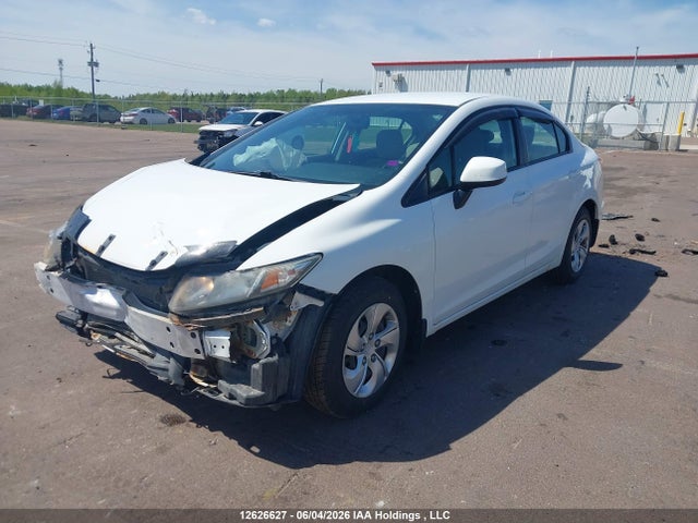 2013 Honda Civic Lx მანქანა იყიდება აუქციონზე, vin: 2HGFB2F46DH109026, აუქციონის ნომერი: 12626627