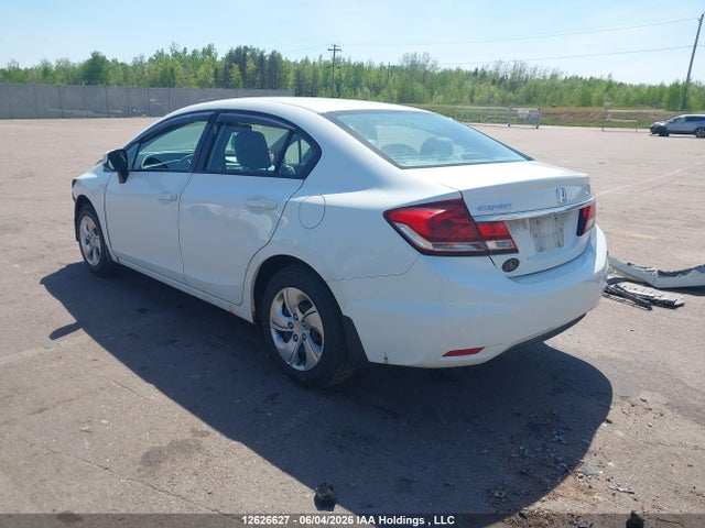 2013 Honda Civic Lx მანქანა იყიდება აუქციონზე, vin: 2HGFB2F46DH109026, აუქციონის ნომერი: 12626627