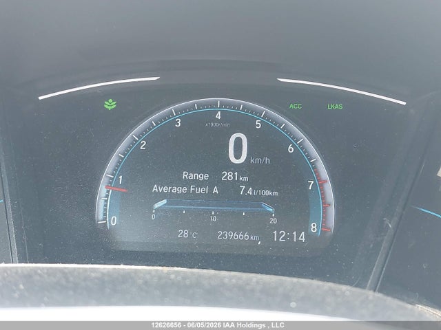 12626656 :رقم المزاد ، 2HGFC2E52KH010451 vin ، 2019 Honda Civic Lx مزاد بيع