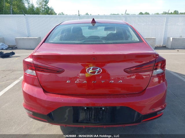 Продаж на аукціоні авто 2019 Hyundai Elantra Preferred, vin: KMHD84LF7KU872989, номер лоту: 12626668