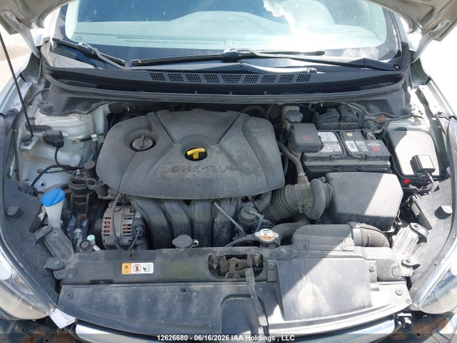 2016 Hyundai Elantra Gl მანქანა იყიდება აუქციონზე, vin: 5NPDH4AE4GH763972, აუქციონის ნომერი: 12626680