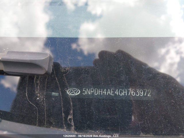 2016 Hyundai Elantra Gl მანქანა იყიდება აუქციონზე, vin: 5NPDH4AE4GH763972, აუქციონის ნომერი: 12626680