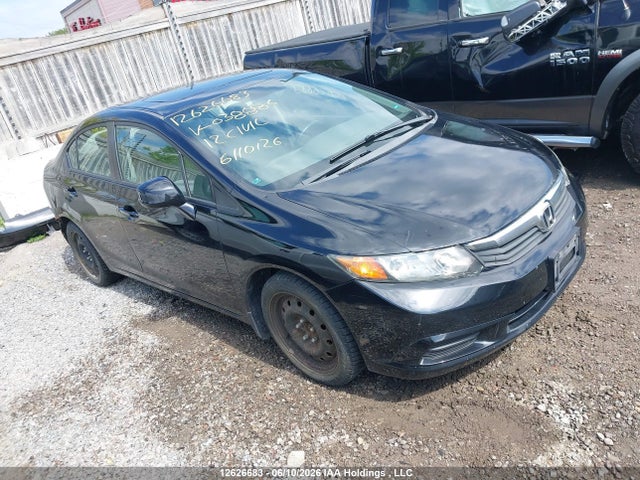 12626683 :رقم المزاد ، 2HGFB2F58CH038886 vin ، 2012 Honda Civic Ex مزاد بيع
