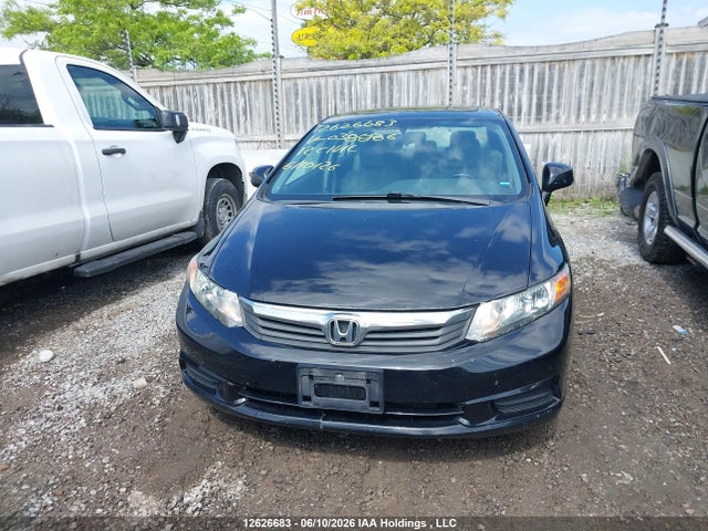 2012 Honda Civic Ex მანქანა იყიდება აუქციონზე, vin: 2HGFB2F58CH038886, აუქციონის ნომერი: 12626683