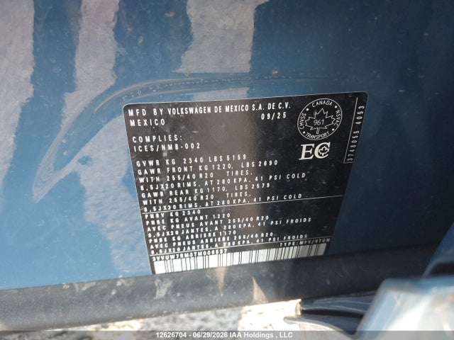 3VVUW7RM3TM006537 Volkswagen Tiguan Highline Turbo R-line 4motion