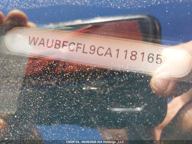 Aukcja sprzedaży 2012 Audi A4 2.0t, vin: WAUBFCFL9CA118165, numer aukcji: 12626724