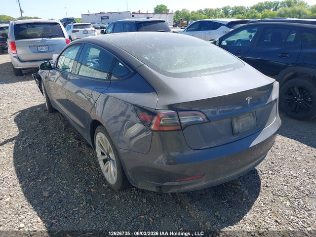 Tesla Model 3 Rwd/standard Range 2022 5YJ3E1EA3NF258401 Image 3