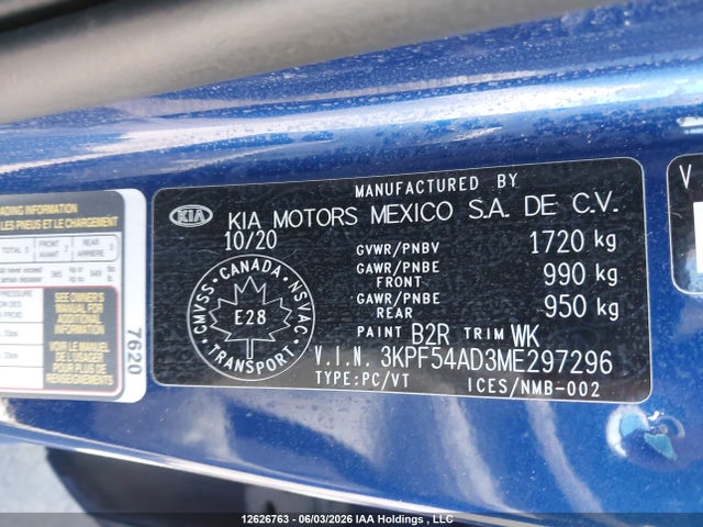 KIA FORTE EX 2021 3KPF54AD3ME297296 Image 19