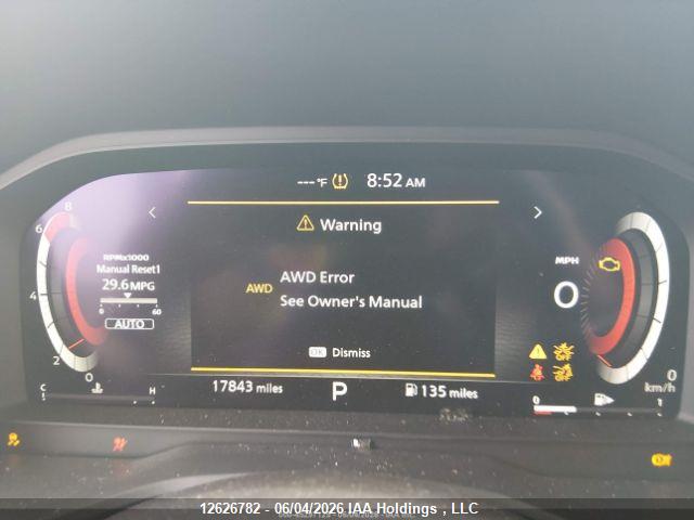 JN8BT3DD7RW255807 Nissan Rogue Platinum