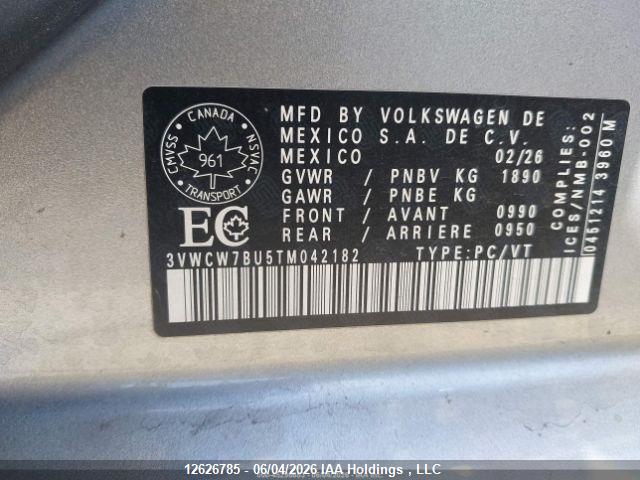 3VWCW7BU5TM042182 Volkswagen Jetta Trendline