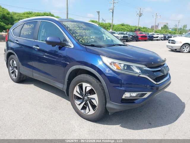 2015 Honda Cr-v Touring მანქანა იყიდება აუქციონზე, vin: 5J6RM4H99FL805650, აუქციონის ნომერი: 12626791