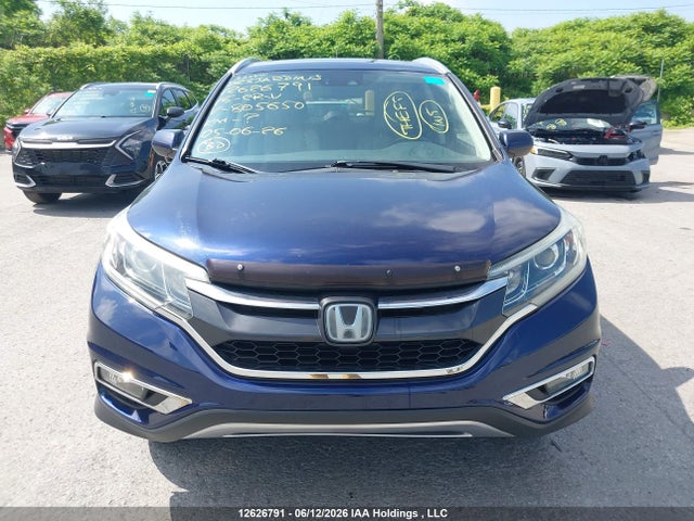 2015 Honda Cr-v Touring მანქანა იყიდება აუქციონზე, vin: 5J6RM4H99FL805650, აუქციონის ნომერი: 12626791