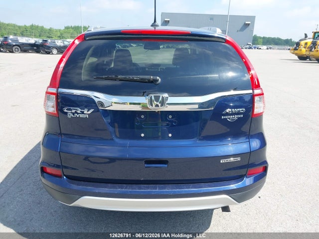 2015 Honda Cr-v Touring მანქანა იყიდება აუქციონზე, vin: 5J6RM4H99FL805650, აუქციონის ნომერი: 12626791