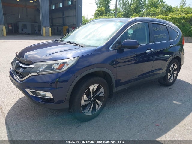 2015 Honda Cr-v Touring მანქანა იყიდება აუქციონზე, vin: 5J6RM4H99FL805650, აუქციონის ნომერი: 12626791