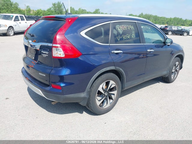 2015 Honda Cr-v Touring მანქანა იყიდება აუქციონზე, vin: 5J6RM4H99FL805650, აუქციონის ნომერი: 12626791